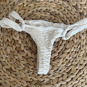 O'Neill Jax White Bikini Bottom - Small